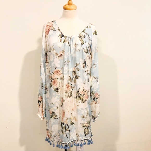 Chaser Tahitian Bloom Swim Cover Up Size Medium NWT - Picture 5 of 10